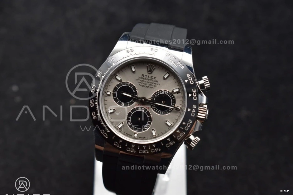 Daytona DD4130 Dial Strap 116519 Steel Oyster 1:1 904L Best flex Gray on VSF Edition 0320